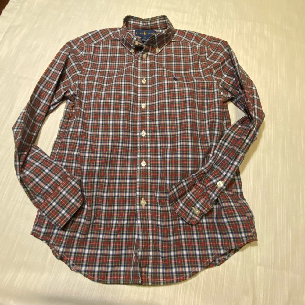 Ralph Lauren shirt youth boys design long sleeve